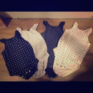 Carters Tank Bodysuits , 4 Pieces